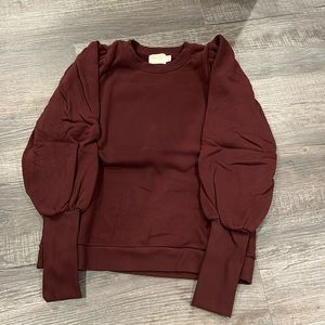 Nation Puff Sleeve Sweatshirt